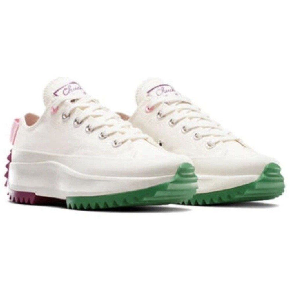 EUC Converse Run Star Hike Low Color Pop Egret Jellyfish Size W11.5 M10 A14271C